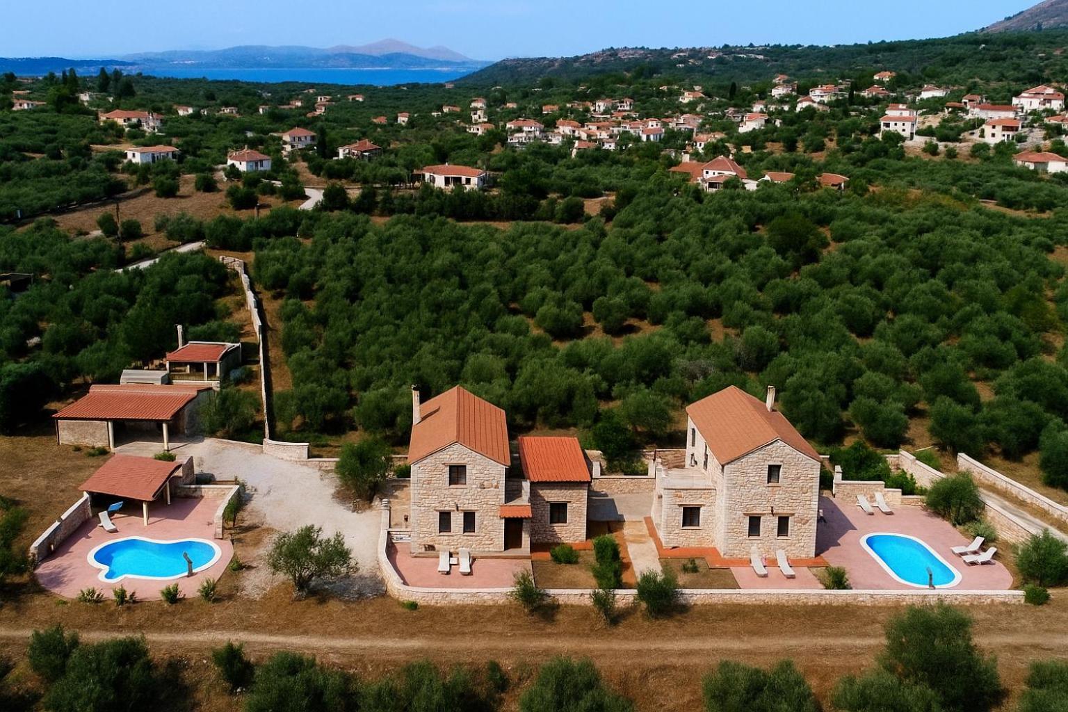Villa Chania's Diamond - Aqua Bliss With Private Pools Gavalochori